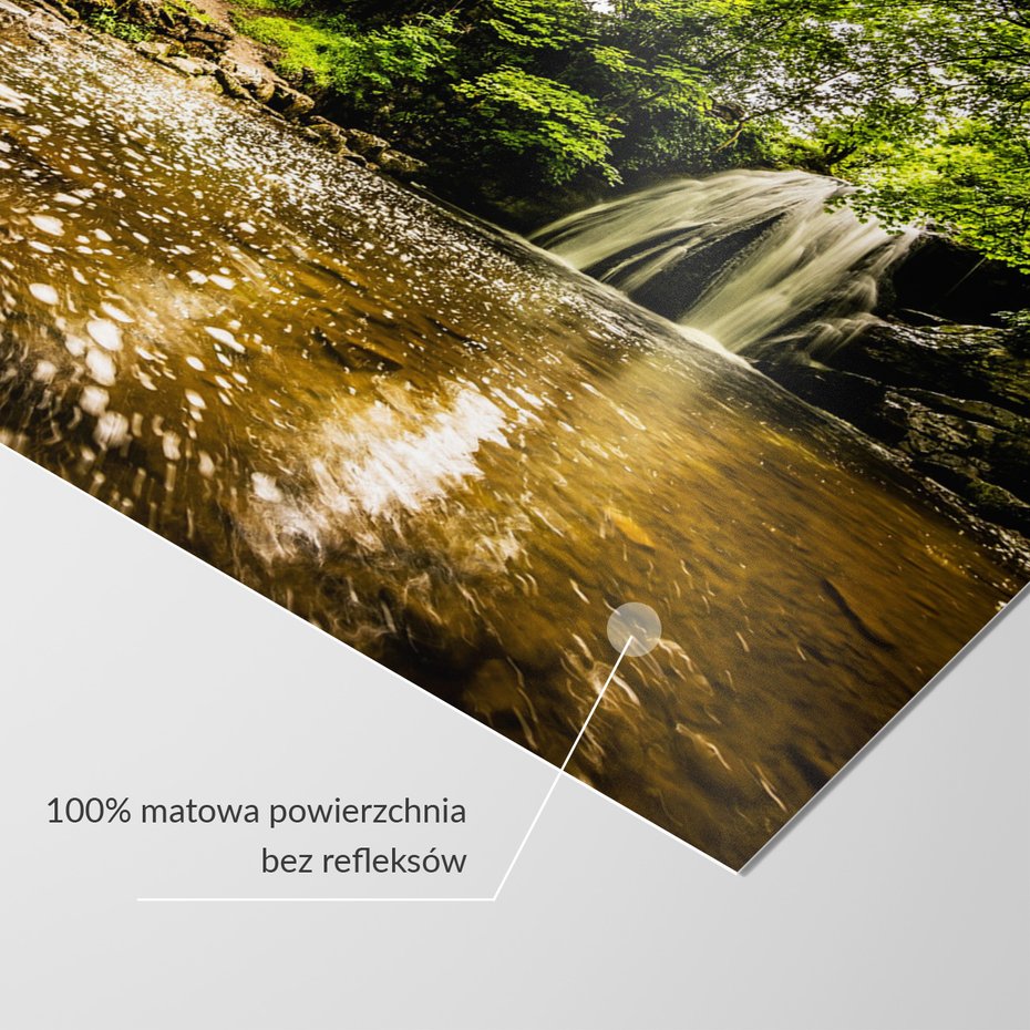 Fototapeta - wodospad, las, woda