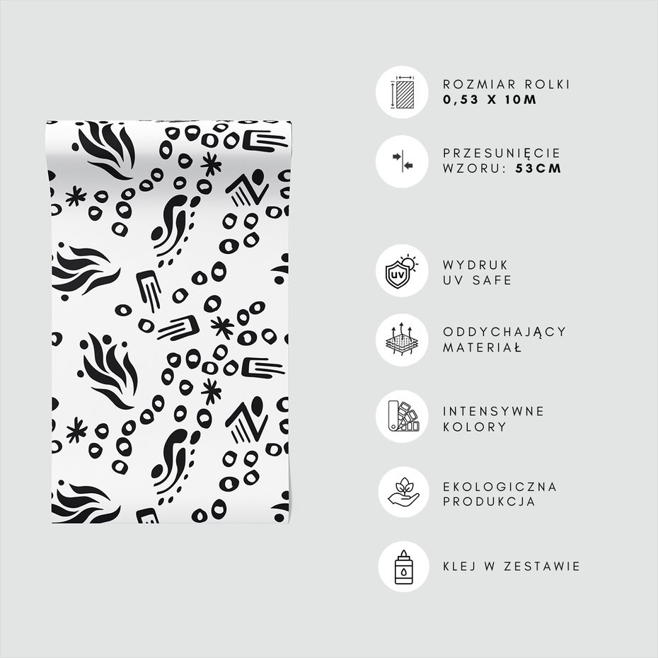 Tapeta - abstrakcja, kształty, grafika