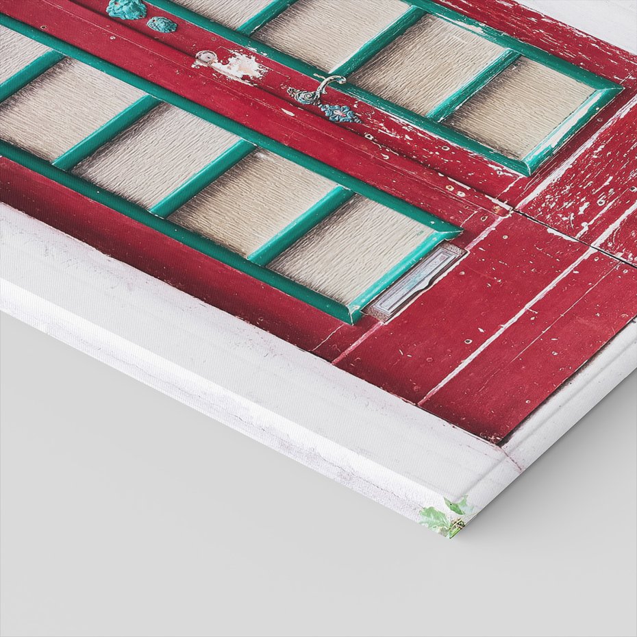 Obraz na płótnie - drzwi, fasada, wejście