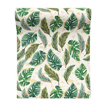 Tapeta - liście, monstera, wzór