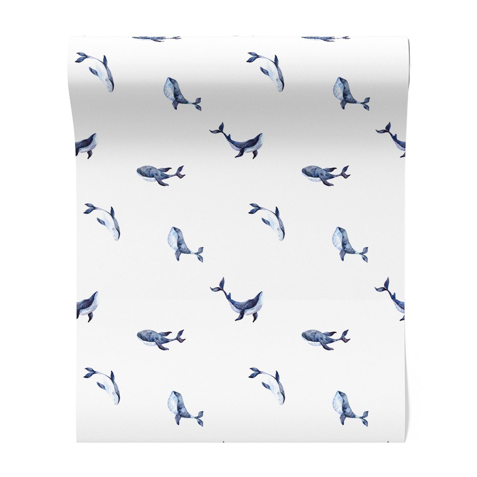 Tapeta - wieloryby, morze, zwierzęta