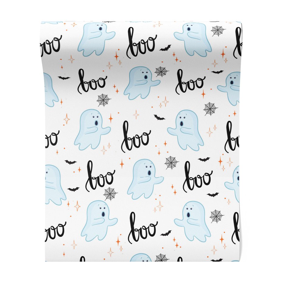 Tapeta - dziecięca, duch, halloween, pajęczyna