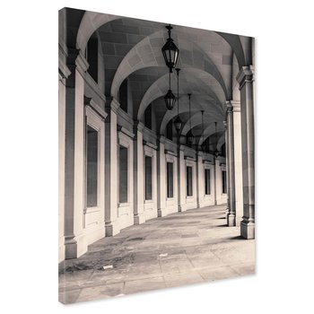 Obraz na płótnie - architektura, kolumny, budynek