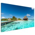 Obraz na płótnie - plaża, morze, turkus