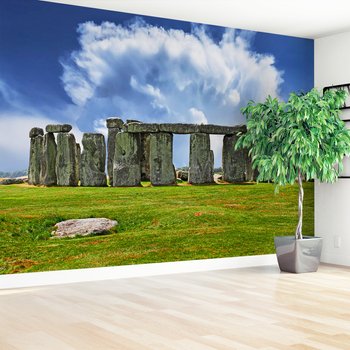 Fototapeta - stonehenge, krajobraz, kamienie