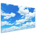 Obraz na płótnie - niebo, chmury, krajobraz