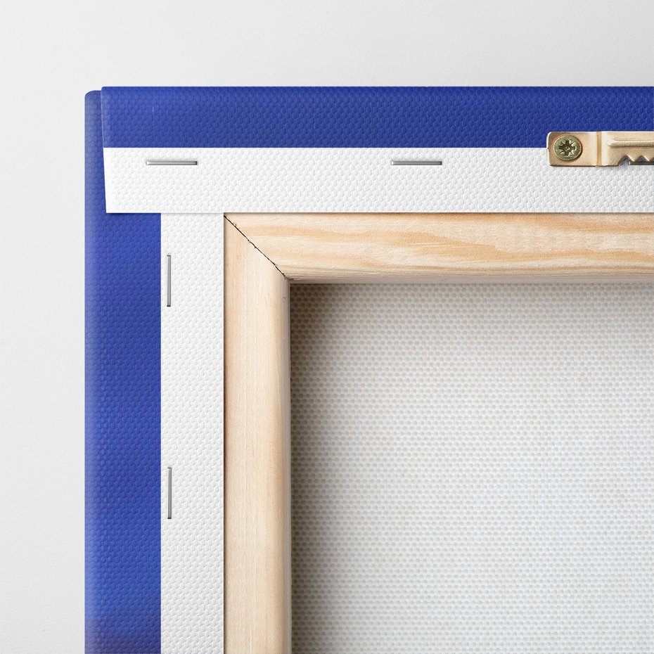 Obraz na płótnie - burza, piorun, noc