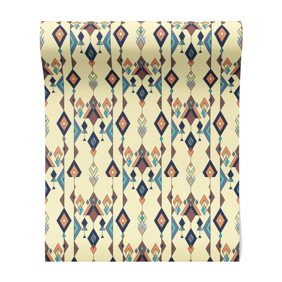 Tapeta - romby, trójkąty, linie