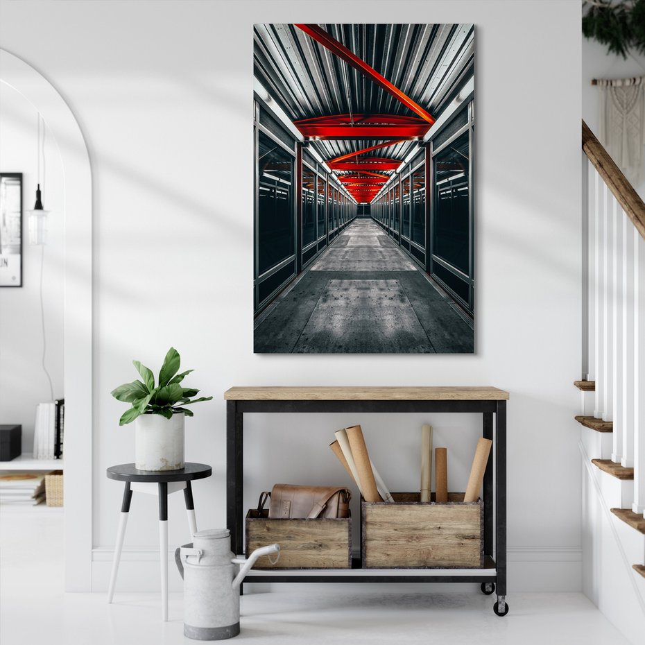 Obraz na płótnie - tunel, przejście, architektura