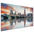 Obraz na płótnie - Londyn, Big Ben, Tamiza