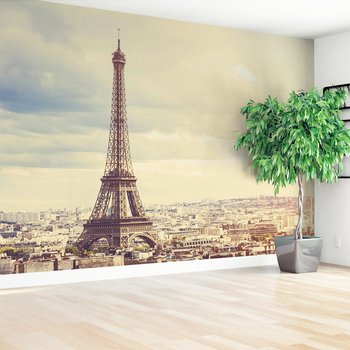Fototapeta - Paryż, Wieża Eiffla, miasto