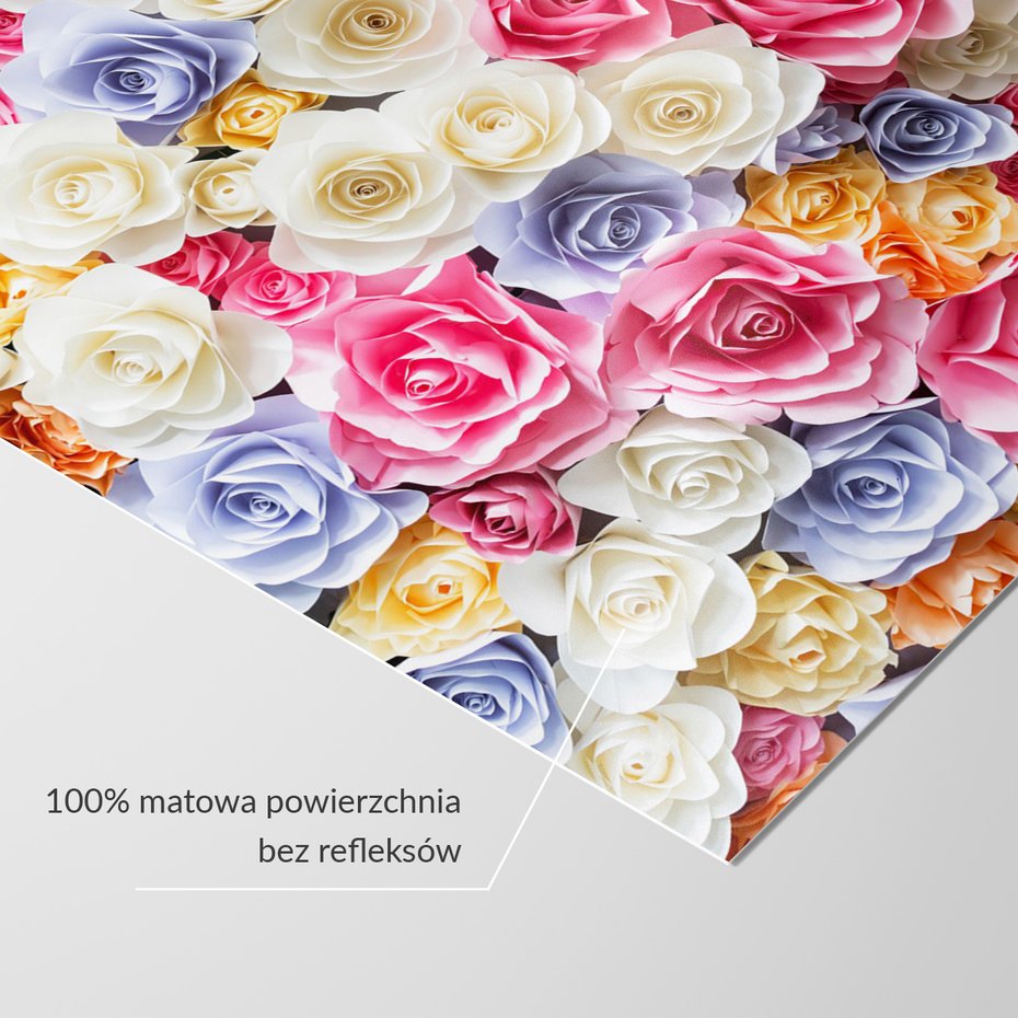 Fototapeta - kwiaty, róże, kompozycja