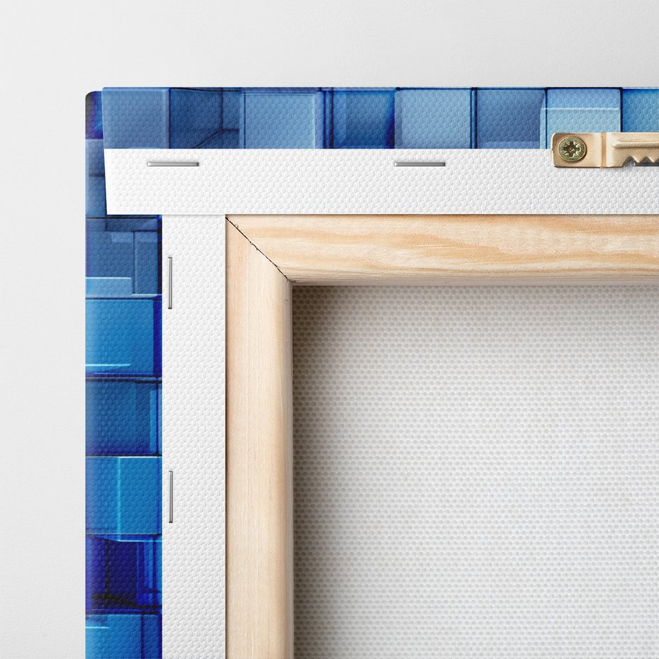 Obraz na płótnie - kostki, sześciany, abstrakcja