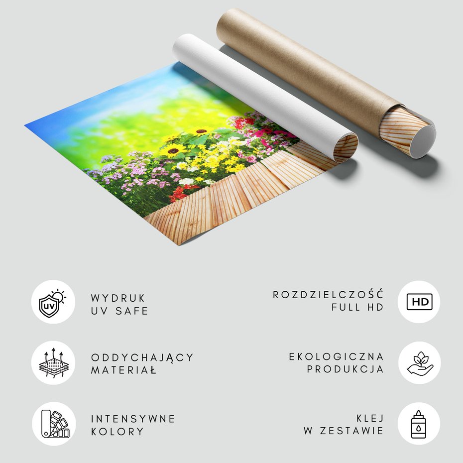 Fototapeta - kwiaty, słoneczniki, ogród