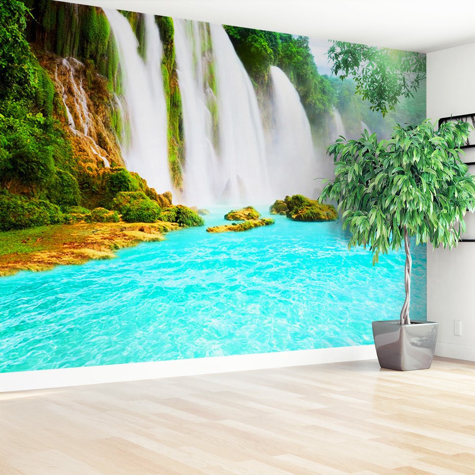 Fototapeta - wodospad, woda, natura