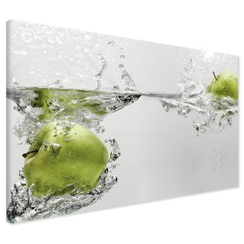 Obraz na płótnie - jabłka, woda, świeżość