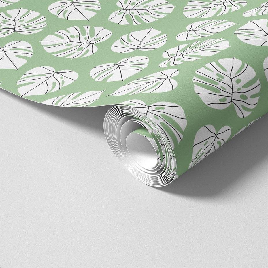 Tapeta - liście, monstera, natura