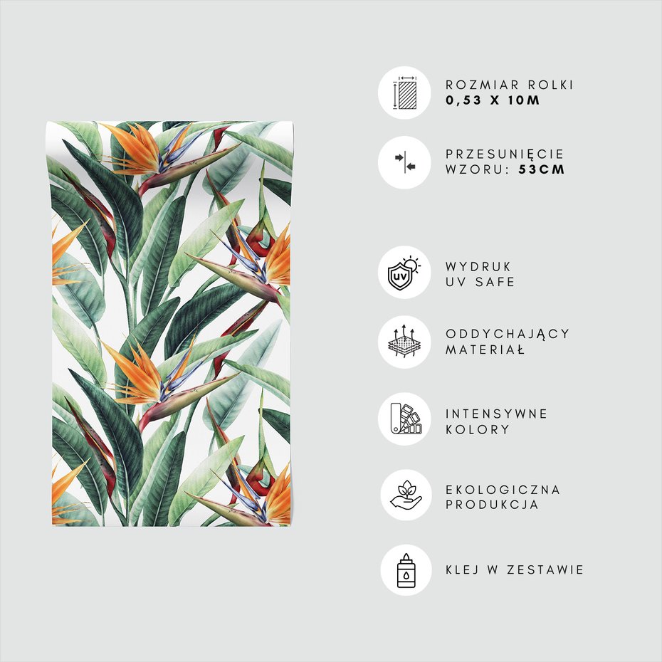Tapeta - kwiat, liść, tropiki