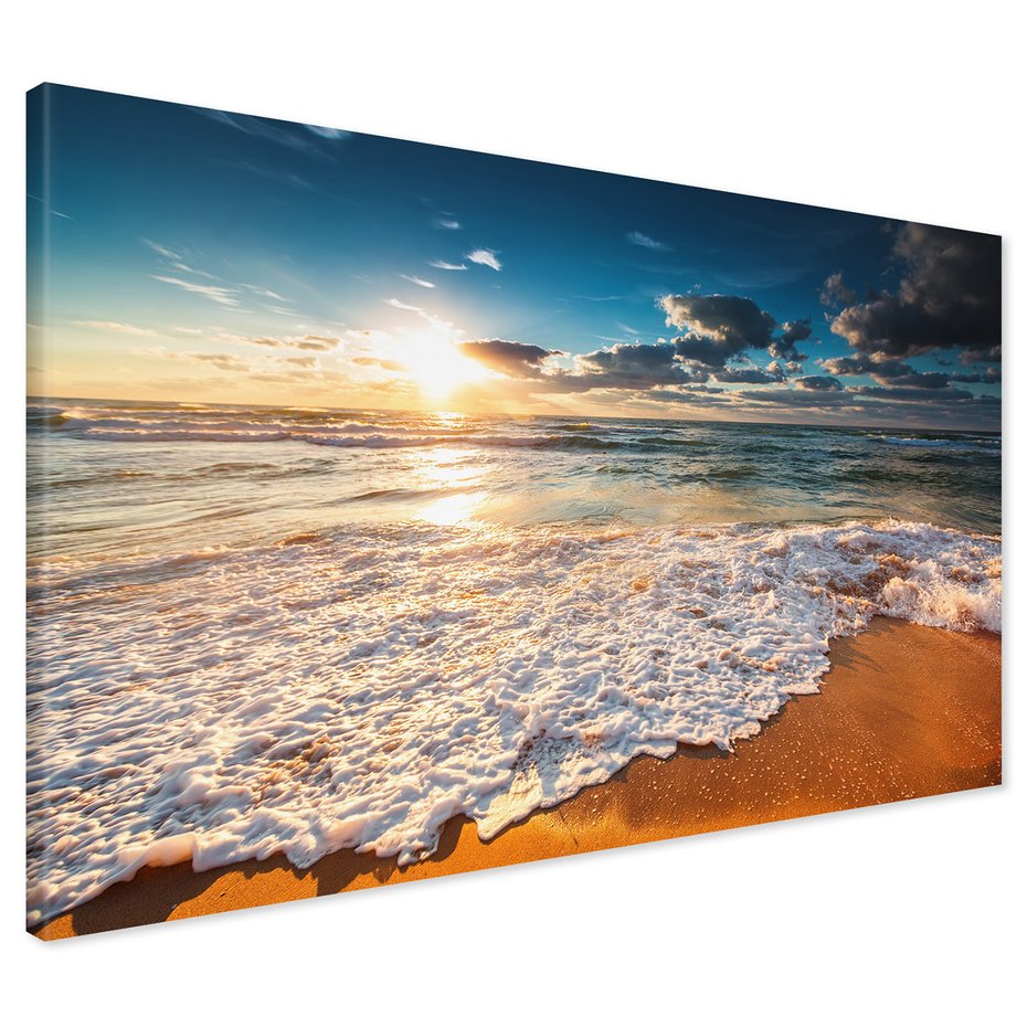 Obraz na płótnie - plaża, morze, woda