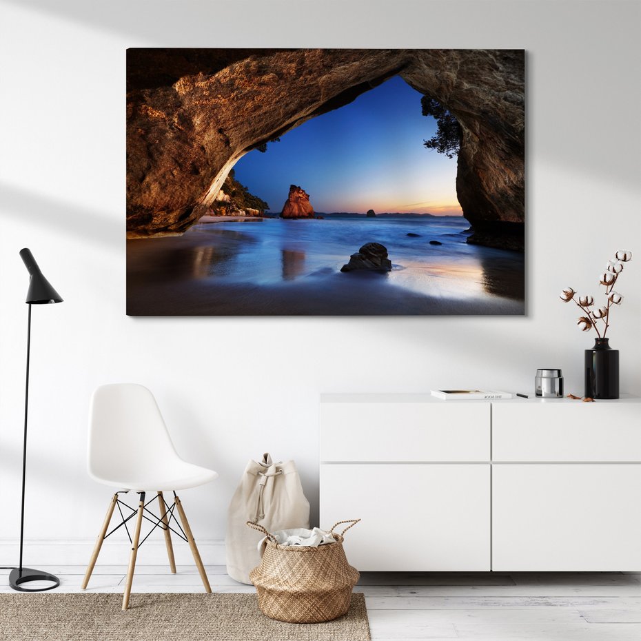 Obraz na płótnie - plaża, morze, krajobraz