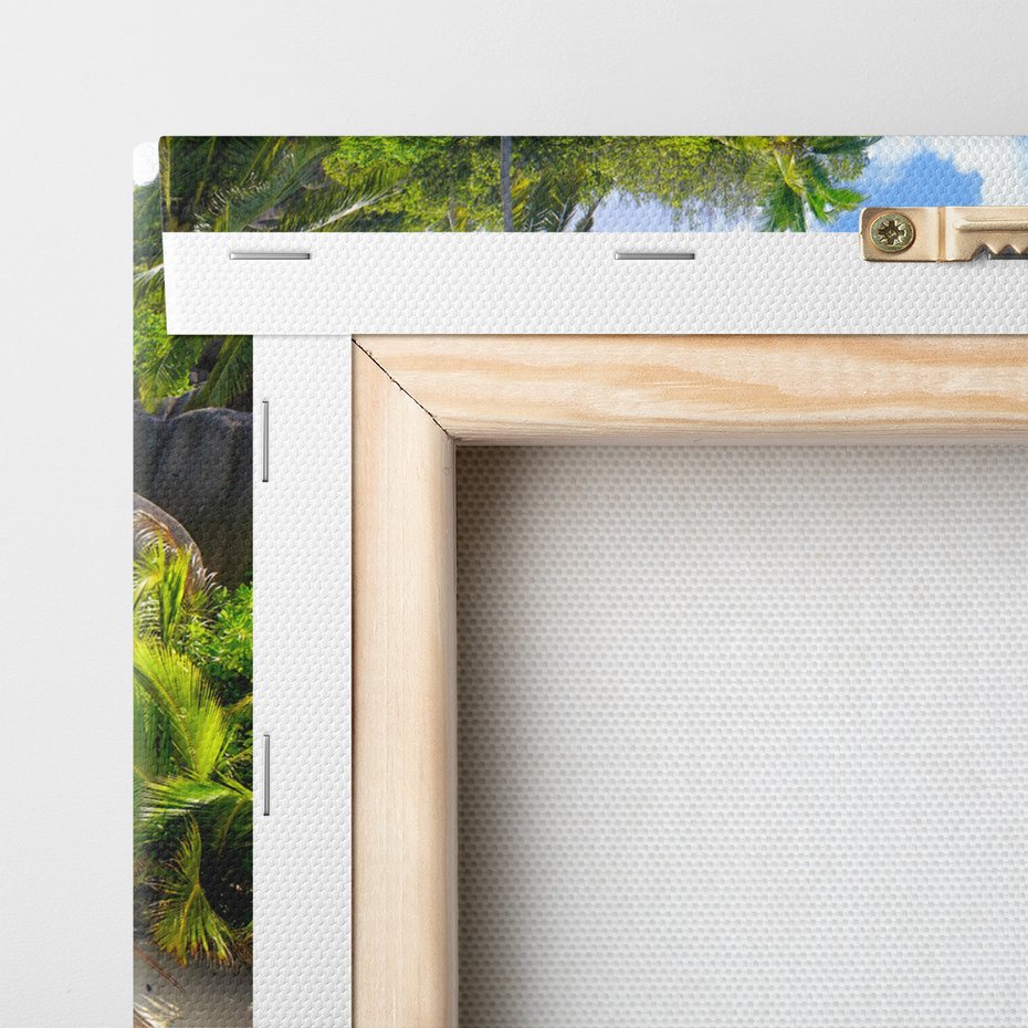 Obraz na płótnie - plaża, skały, morze