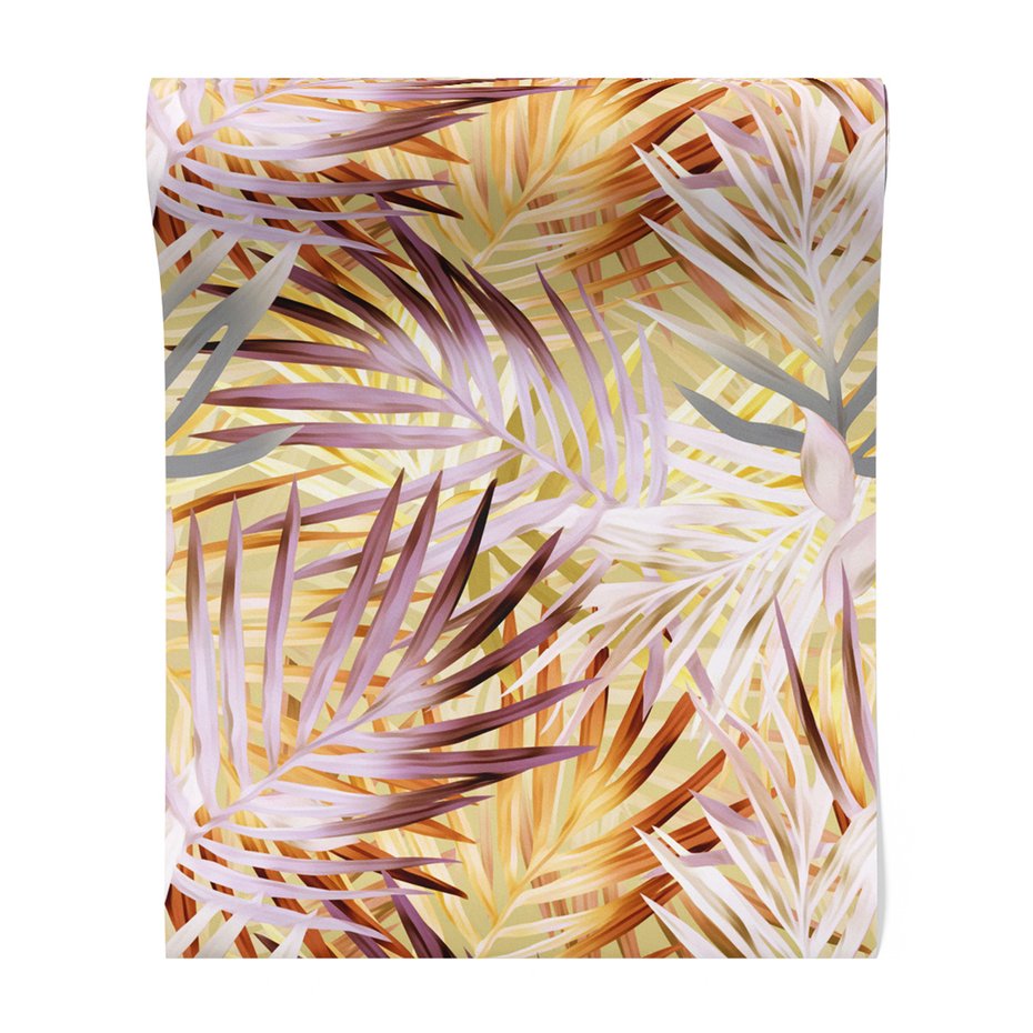 Tapeta - liście, wzór, abstrakcja