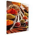 Obraz na płótnie - przyprawy, zioła, jedzenie