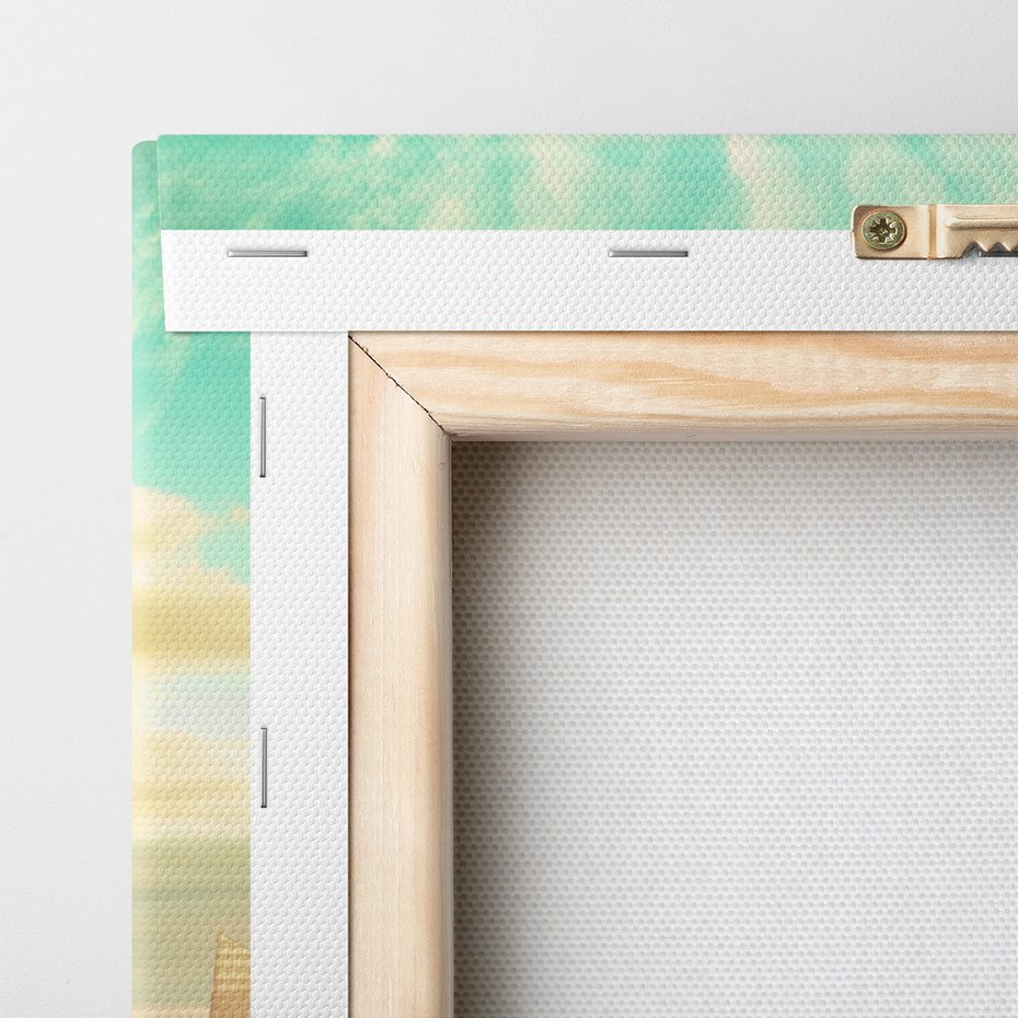 Obraz na płótnie - miasto, drapacze chmur, panorama