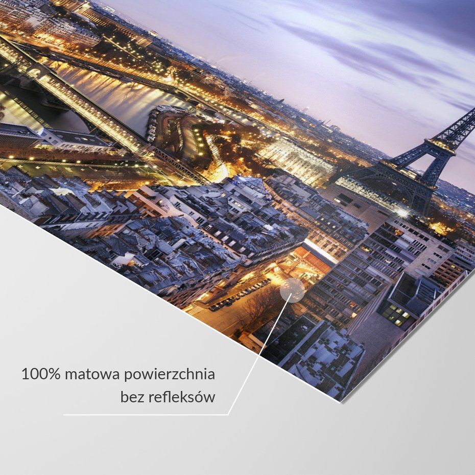 Fototapeta - Paryż, Wieża Eiffla, miasto