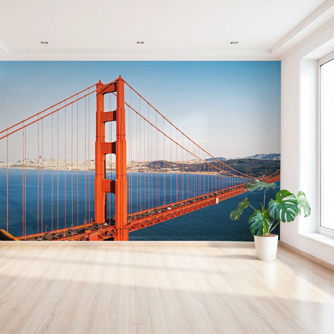 Fototapeta - most, miasto, woda