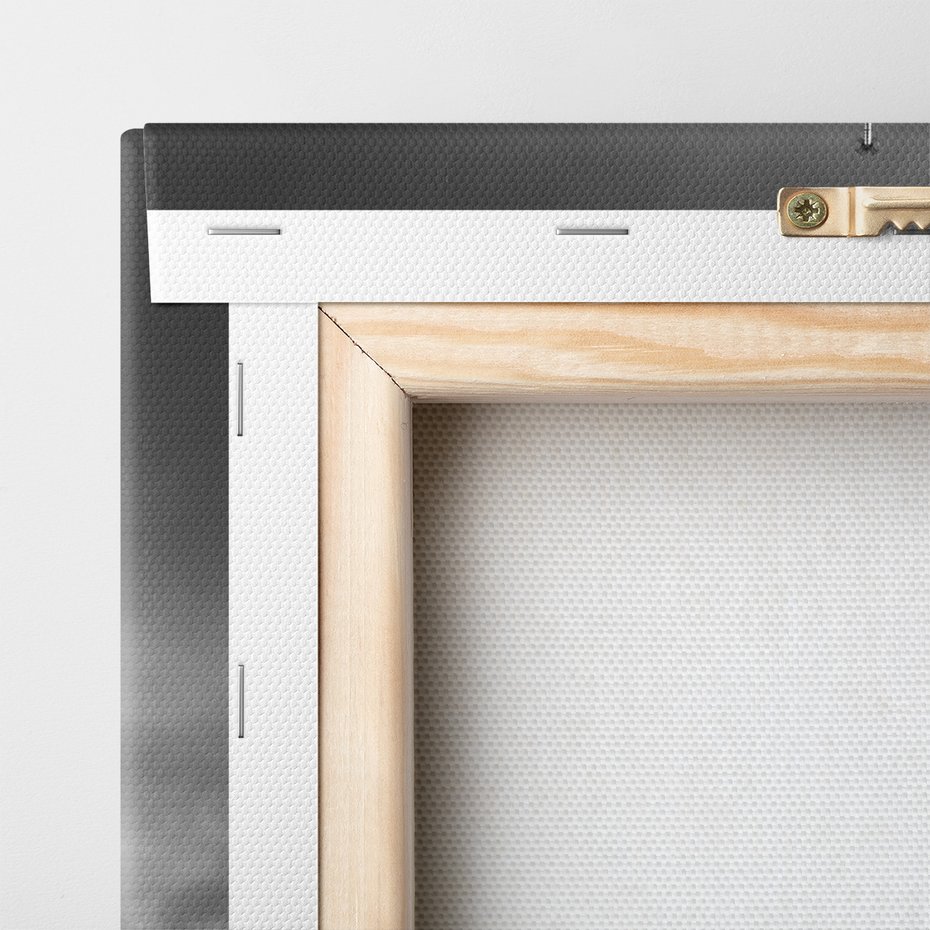 Obraz na płótnie - Paryż, wieża Eiffla, samochód