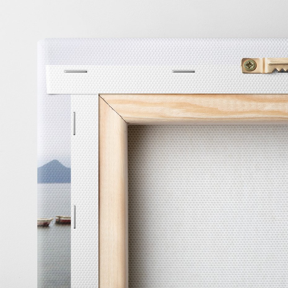 Obraz na płótnie - pomost, woda, jezioro