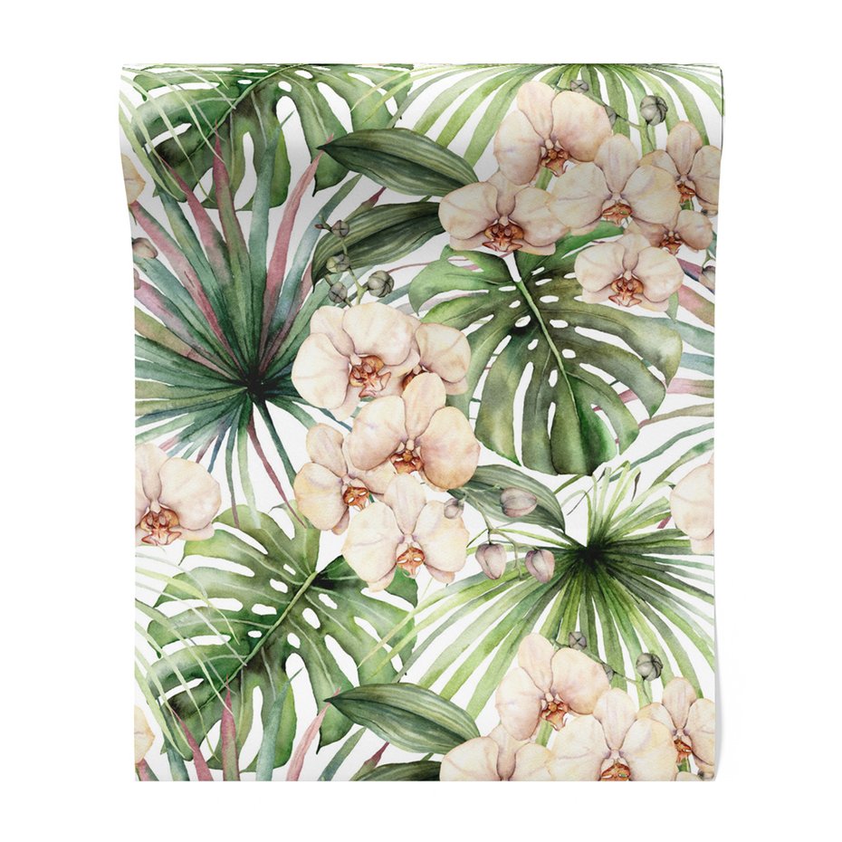 Tapeta - kwiaty, liście, natura