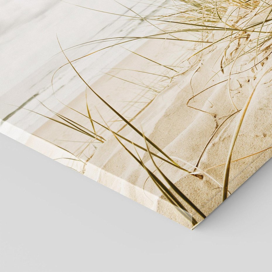 Obraz na płótnie - plaża, trawa, morze