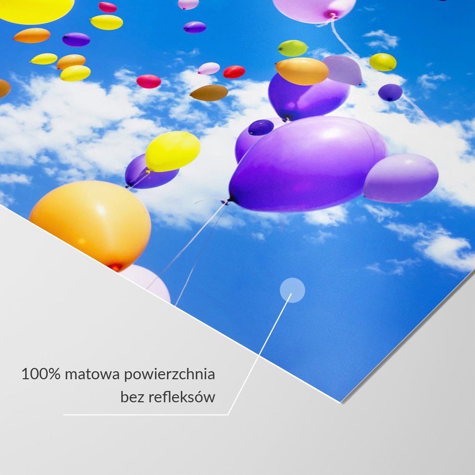 Fototapeta - balony, niebo, kolory