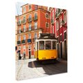 Obraz na płótnie - tramwaj, miasto, ulica