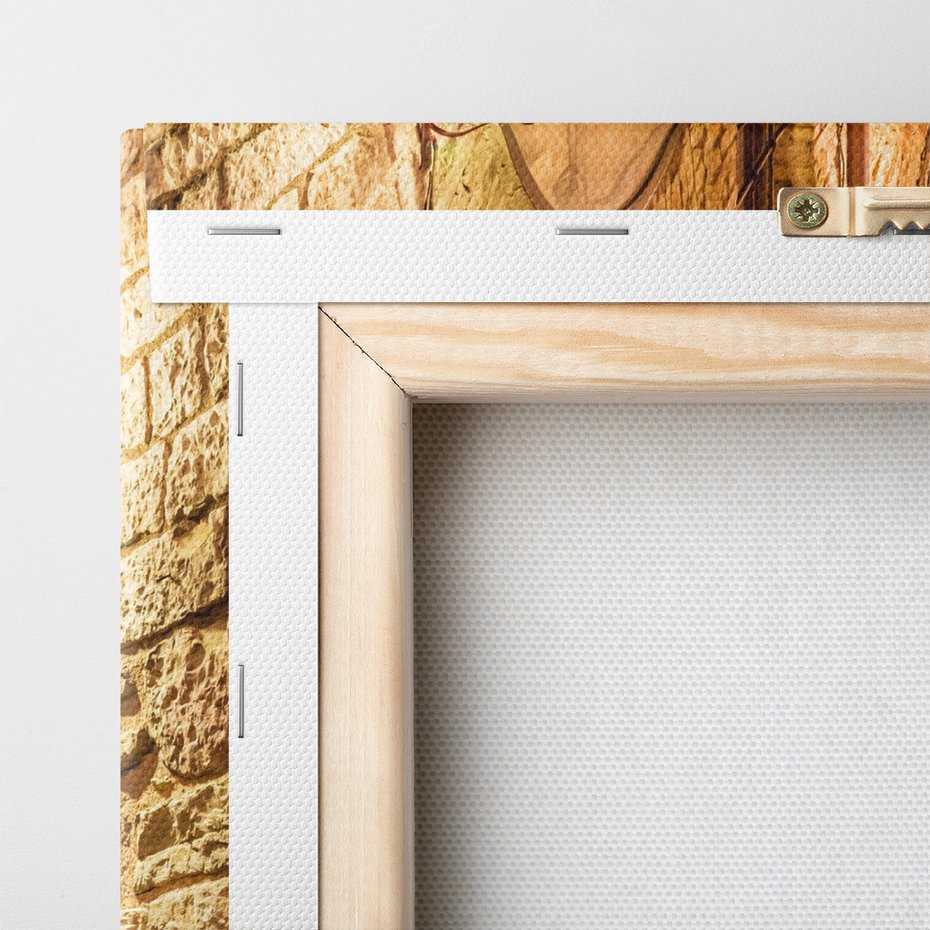 Obraz na płótnie - uliczka, noc, światło