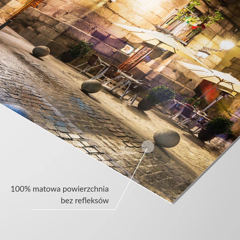 Fototapeta - ulica, miasto, noc