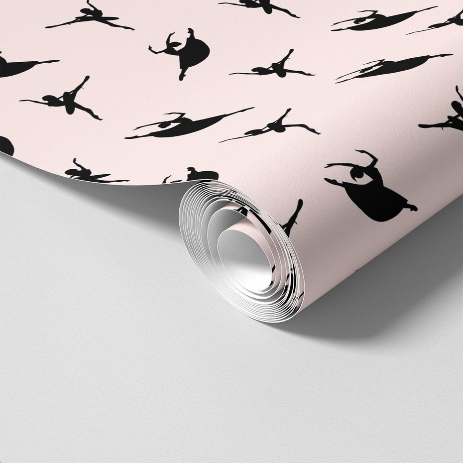 Tapeta - baletnica, taniec, sylwetka