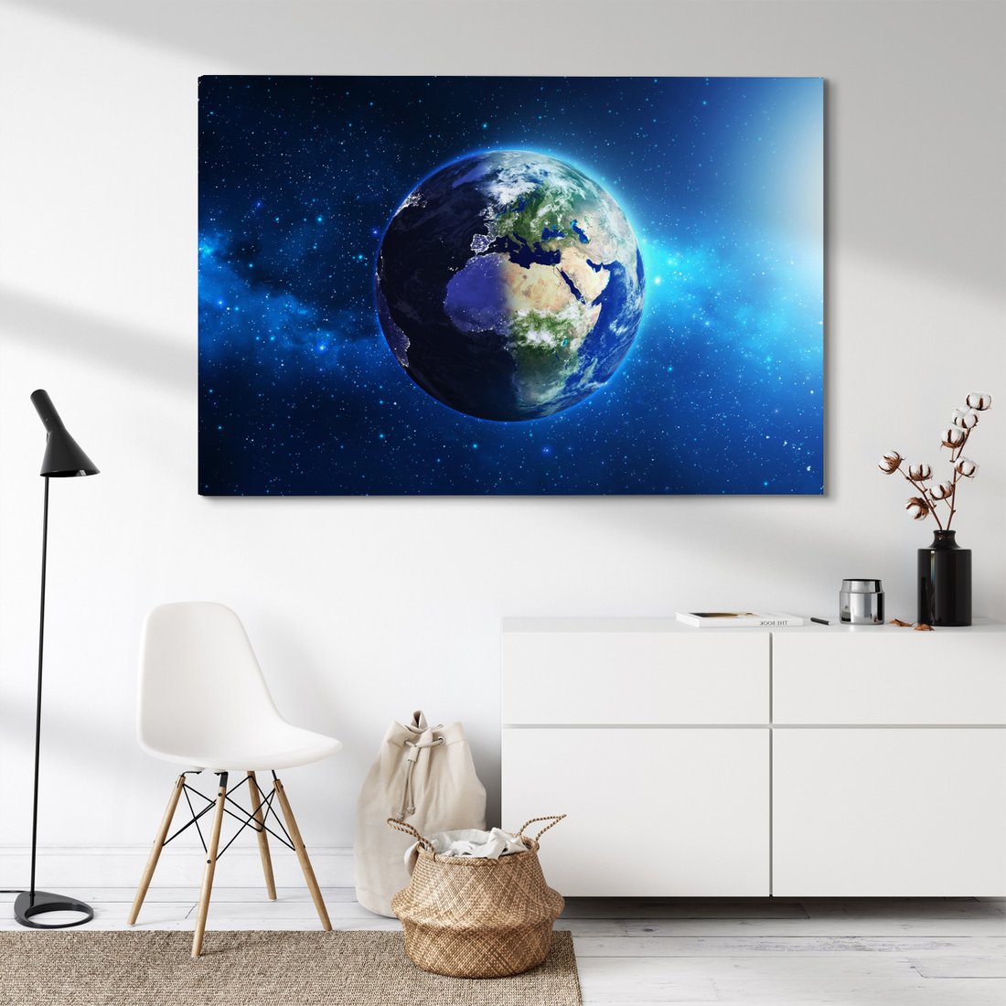 Obraz na płótnie - ziemia, kosmos, planeta