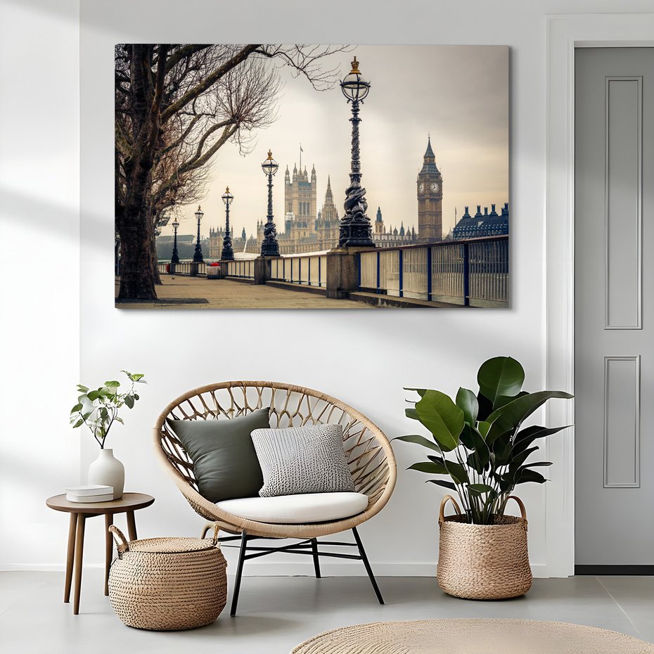 Obraz na płótnie - Londyn, miasto, Big Ben