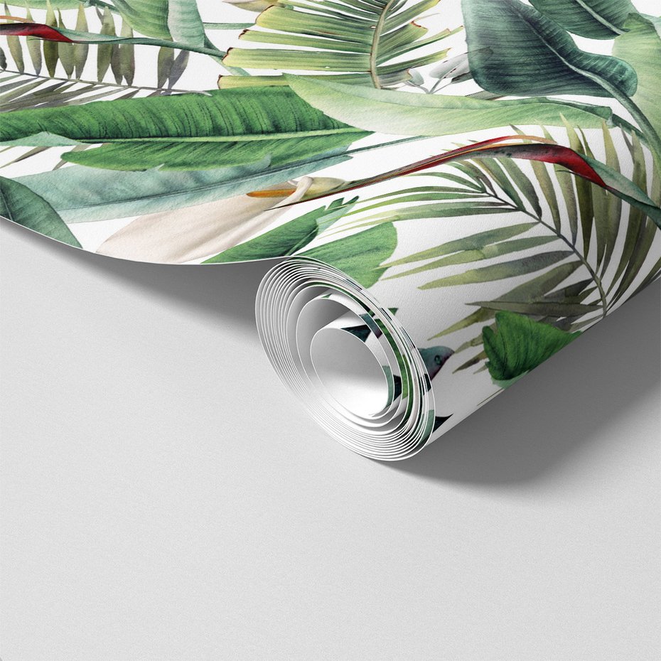 Tapeta - liście, kwiaty, botanika