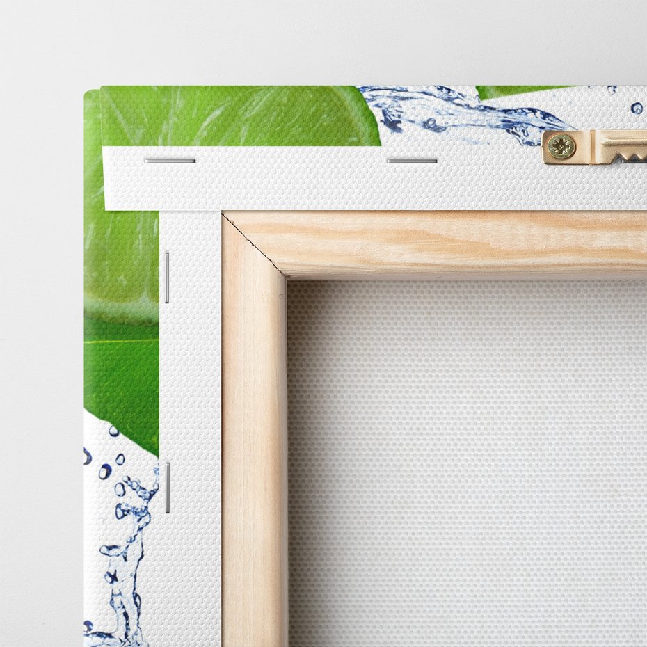 Obraz na płótnie - limonka, owoce, świeżość