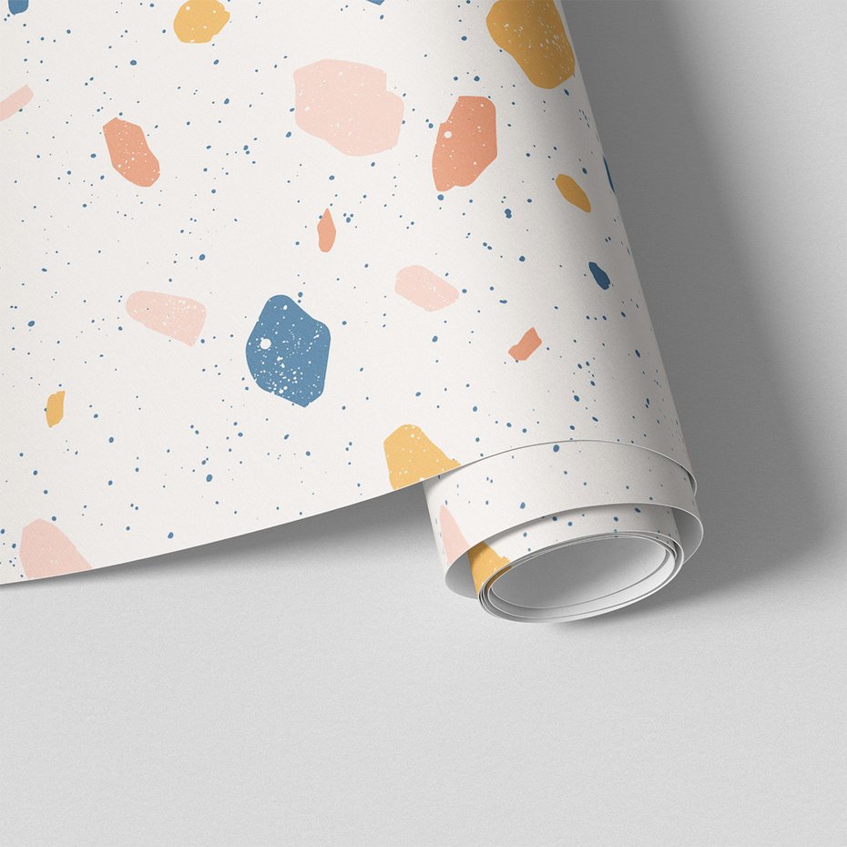 Tapeta - plamy, kropki, tło