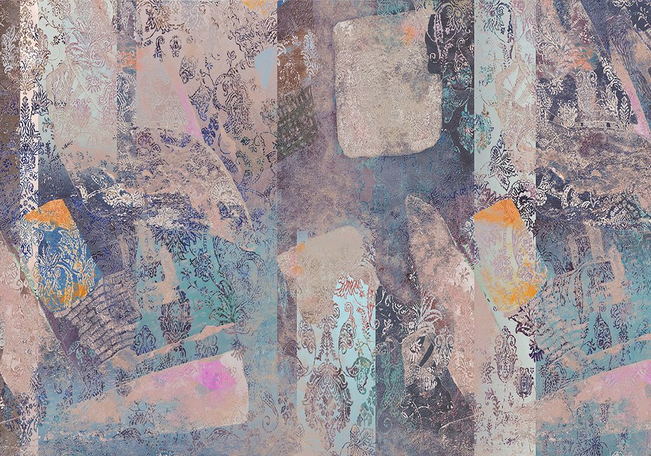 Fototapeta - loft, abstrakcja, akwarela