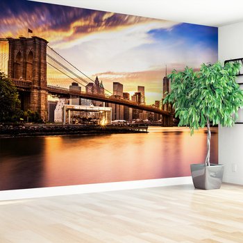 Fototapeta - Brooklyn Bridge, Nowy Jork, Manhattan