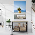 Obraz na płótnie - roślina, morze, niebo