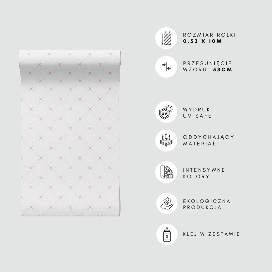 Tapeta - romby, linie, abstrakcja