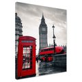 Obraz na płótnie - Londyn, autobus, budka telefoniczna