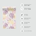 Tapeta - liście, monstera, pastelowy